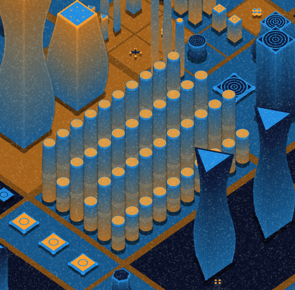 Showcase of the packing algorithm