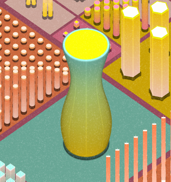 Showcase of the growth algorithm